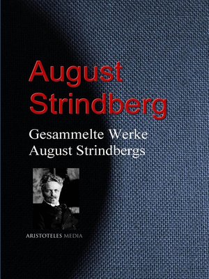 cover image of Gesammelte Werke August Strindbergs